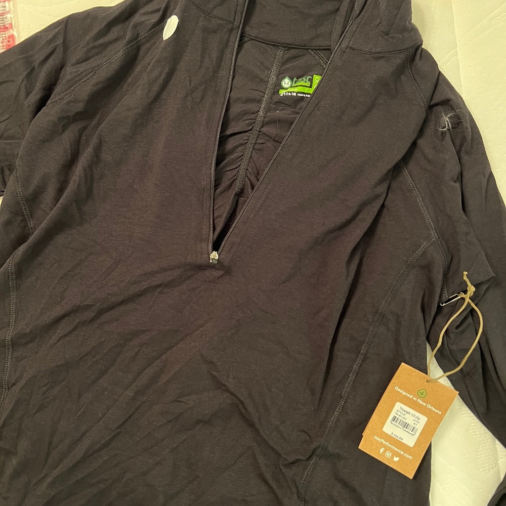 Tasc pullover and shirt